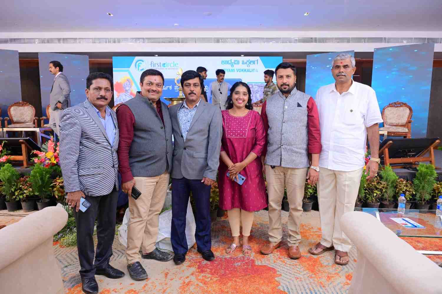 Business exhibition stalls at FC Expo